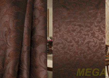 Ткани портьерные Жаккард Блэкаут JL BKJ1015-22/150 Bl