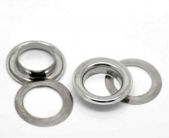 Люверсы № 1.7 (3,5мм) (уп.2500шт.) сталь