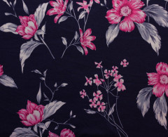 Полотно трикотажное Милано набивнoe, полиэстер 95%, лайкра 5%, 250-260 гр/м2, шир.150см