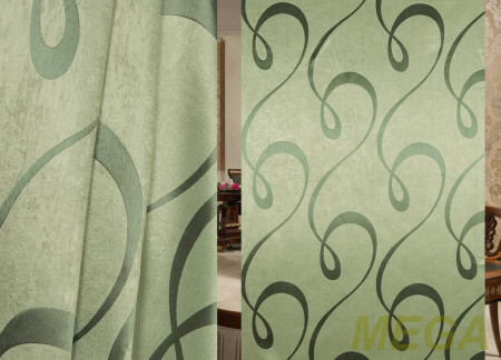 Ткани портьерные Жаккард Блэкаут JL BKJ1062-27/150 Bl