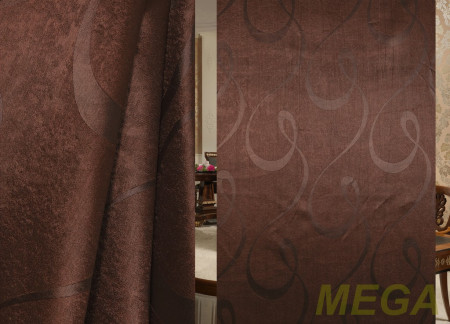 Ткани портьерные Жаккард Блэкаут JL BKJ1062-22/150 Bl