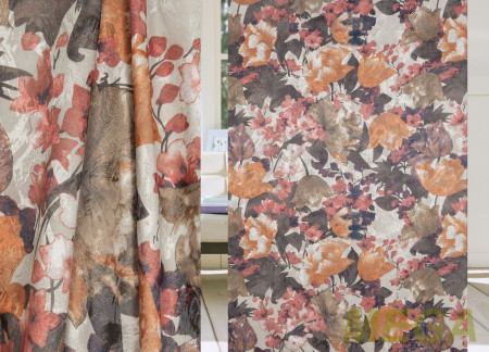 Ткани портьерные Печать Жаккард GL PP1026-4/150 P Pech